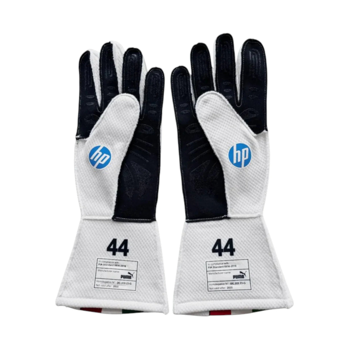 Lewis Hamilton 2025 Ferrari Monza GP F1 Racing Gloves - Barirah Racewear image 2