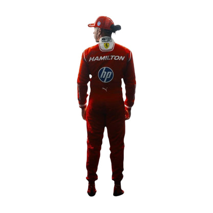 Lewis Hamilton 2026 Ferrari F1 Race Suit - Barirah Racewear image 3
