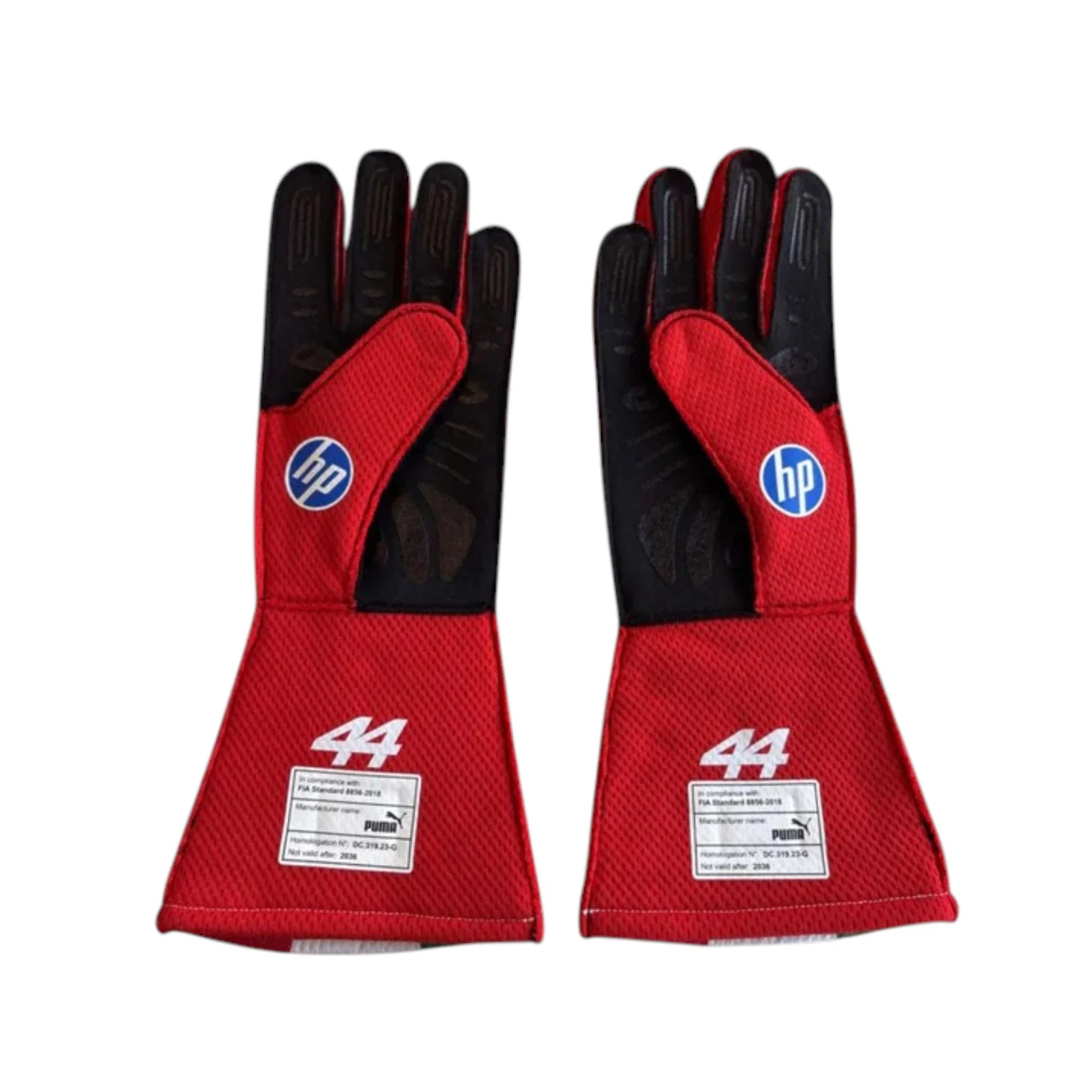 Lewis Hamilton 2026 Ferrari Monaco GP F1 Racing Gloves - Barirah Racewear image 2