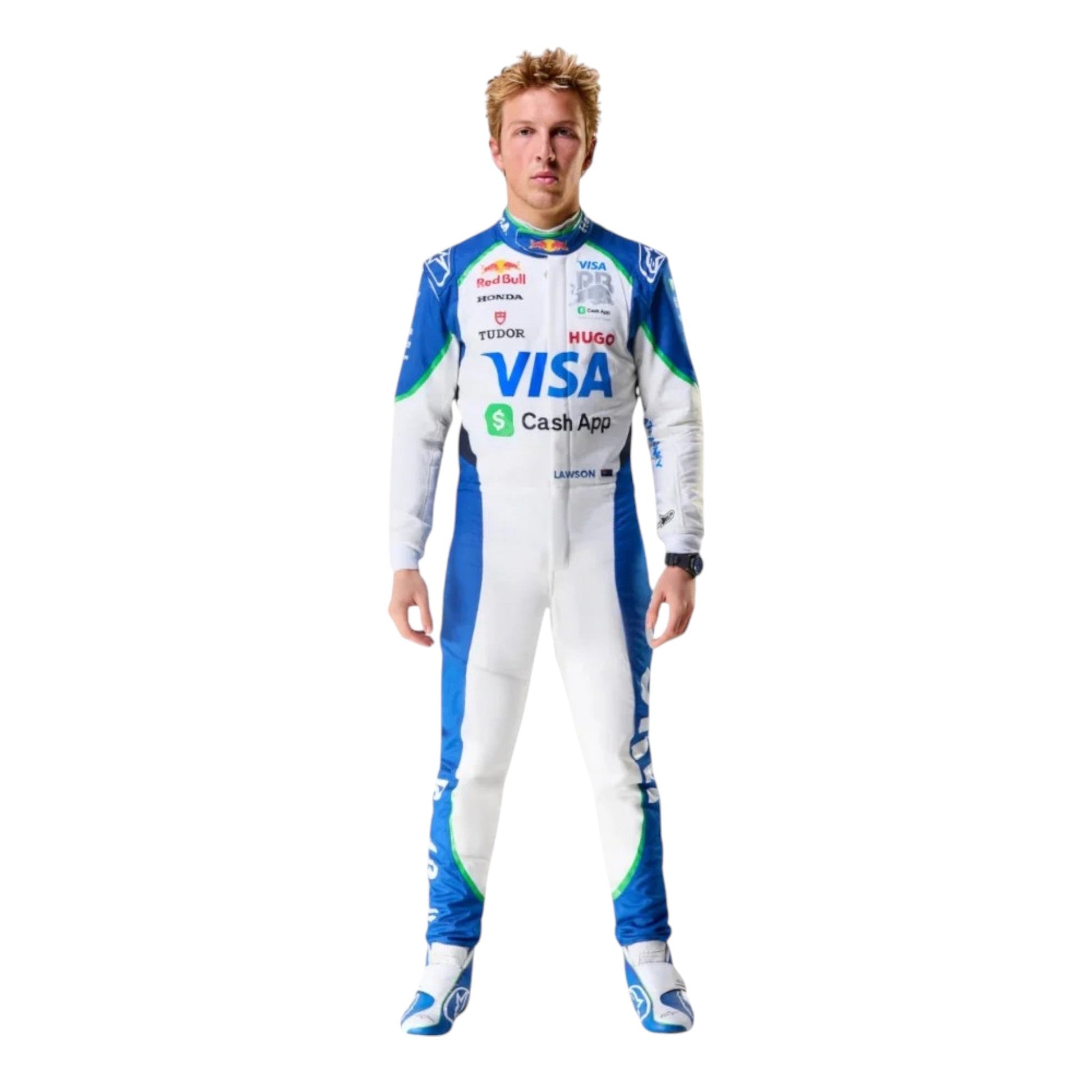 Liam Lawson 2025 Racing Bulls F1 Race Suit - Barirah Racewear image 2