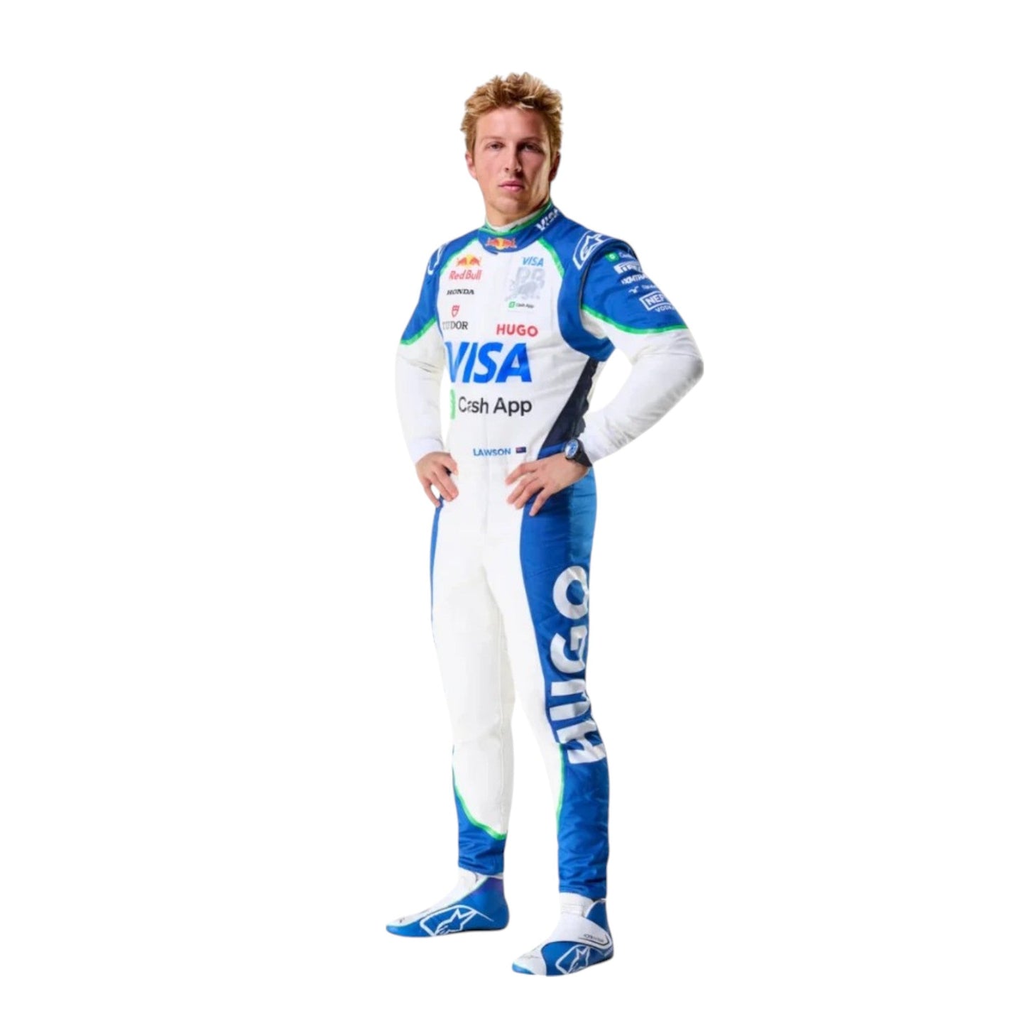 Liam Lawson 2025 Racing Bulls F1 Race Suit - Barirah Racewear image 4