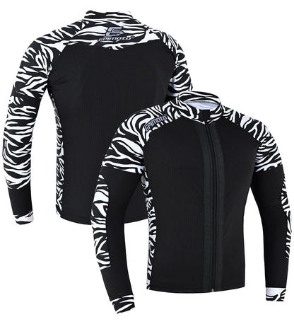 GPIMOTO Armored Mesh Motorcycle Riding Shirt | CE Armor Ready Protective Base Layer Jacket | Breathable Full-Zip Riding Gear | Black & Green