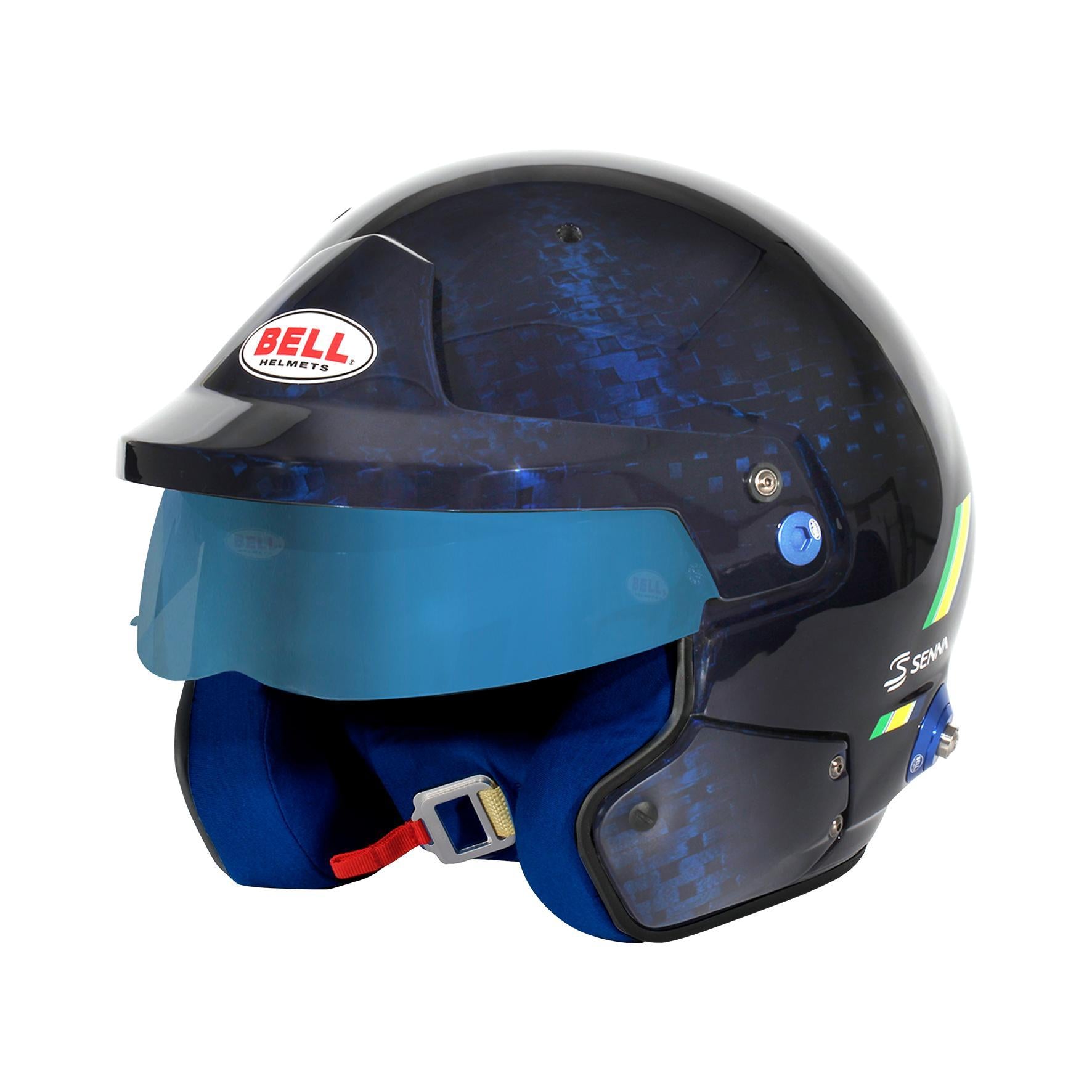 Bell MAG-10 Ultra Carbon Ayrton Senna Rally Helmet – Carbon Fibre