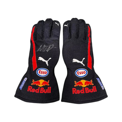 Max Verstappen 2018 Red Bull F1 Racing Gloves - Barirah Racewear image 1