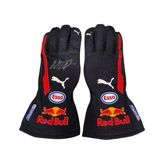 Max Verstappen 2018 Red Bull F1 Racing Gloves - Barirah Racewear image 1