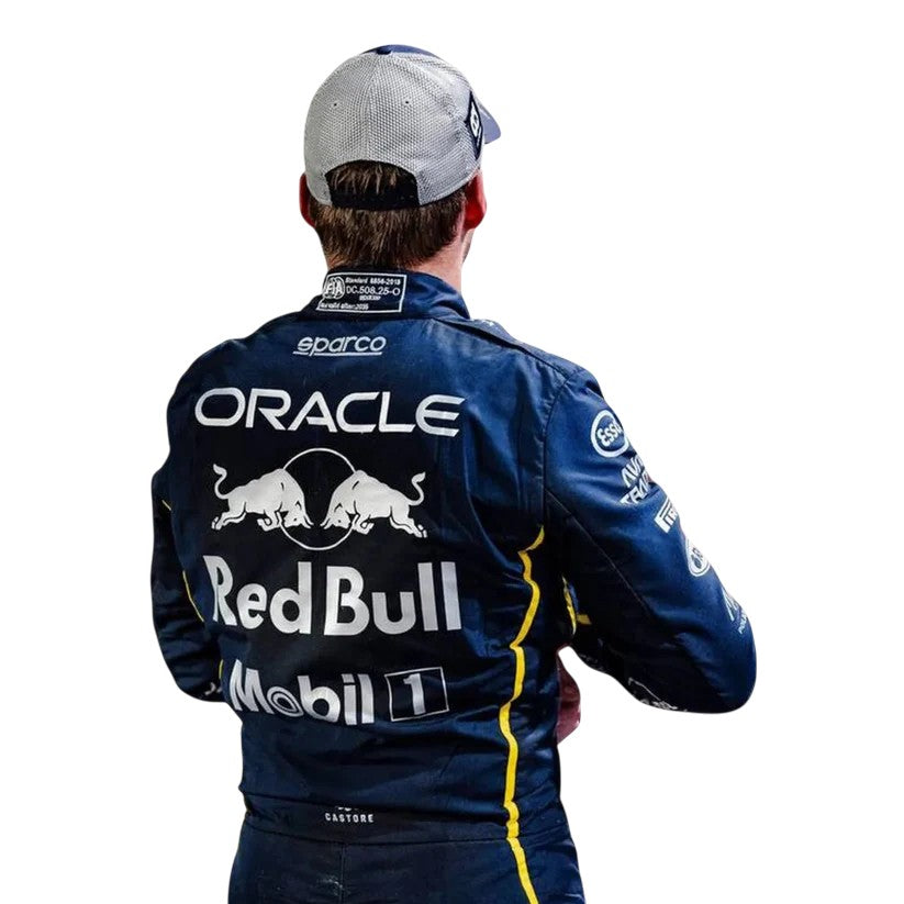 Max Verstappen 2025 Red Bull Las Vegas GP F1 Race Suit - Barirah Racewear image 3