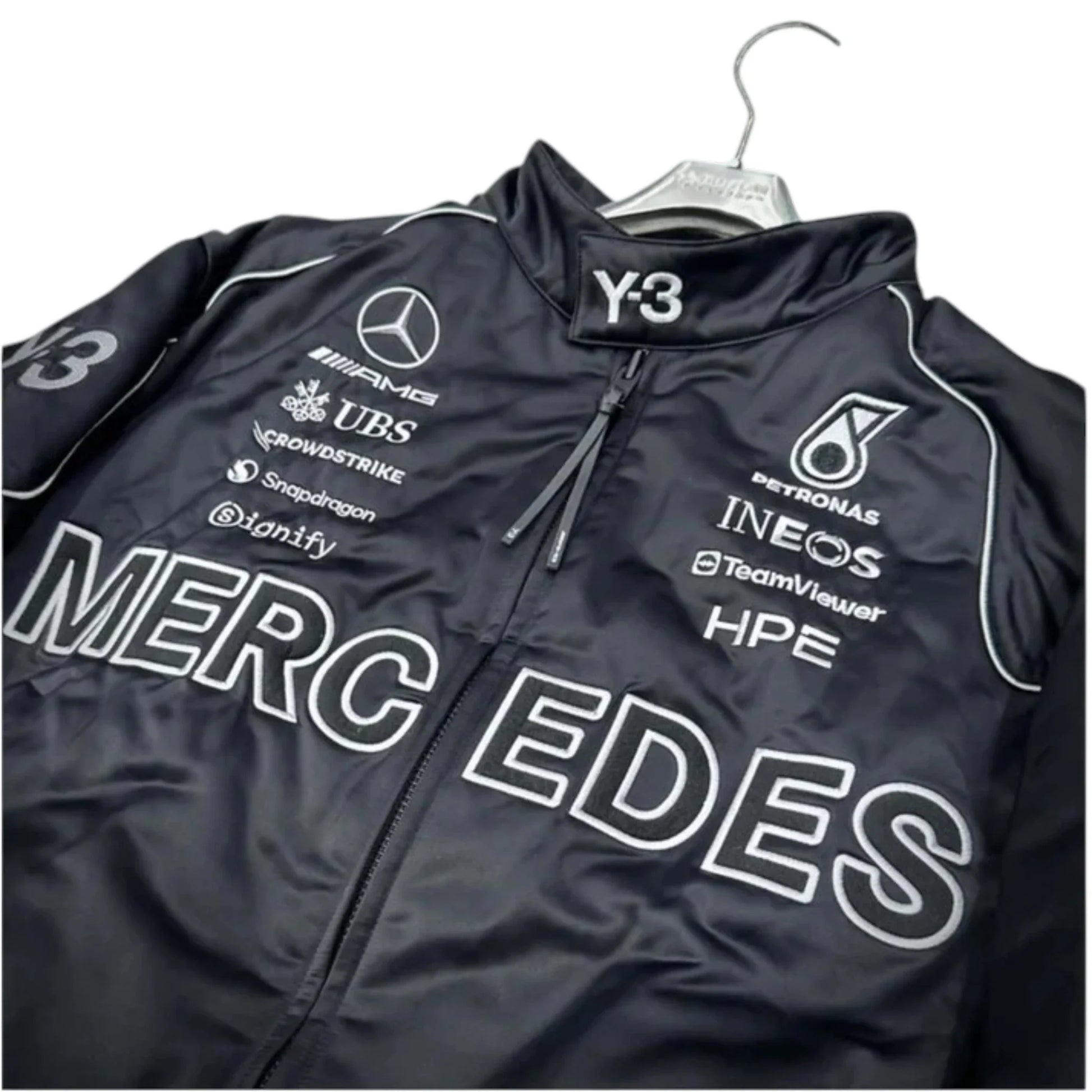 Mercedes-AMG Petronas Y-3 Collaboration F1 Jacket - Barirah Racewear image 3