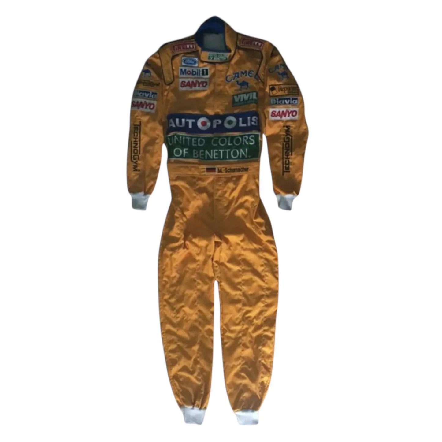 Michael Schumacher 1991 Benetton F1 Racing Suit - Barirah Racewear image 3