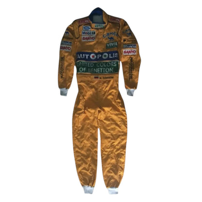 Michael Schumacher 1991 Benetton F1 Racing Suit - Barirah Racewear image 3