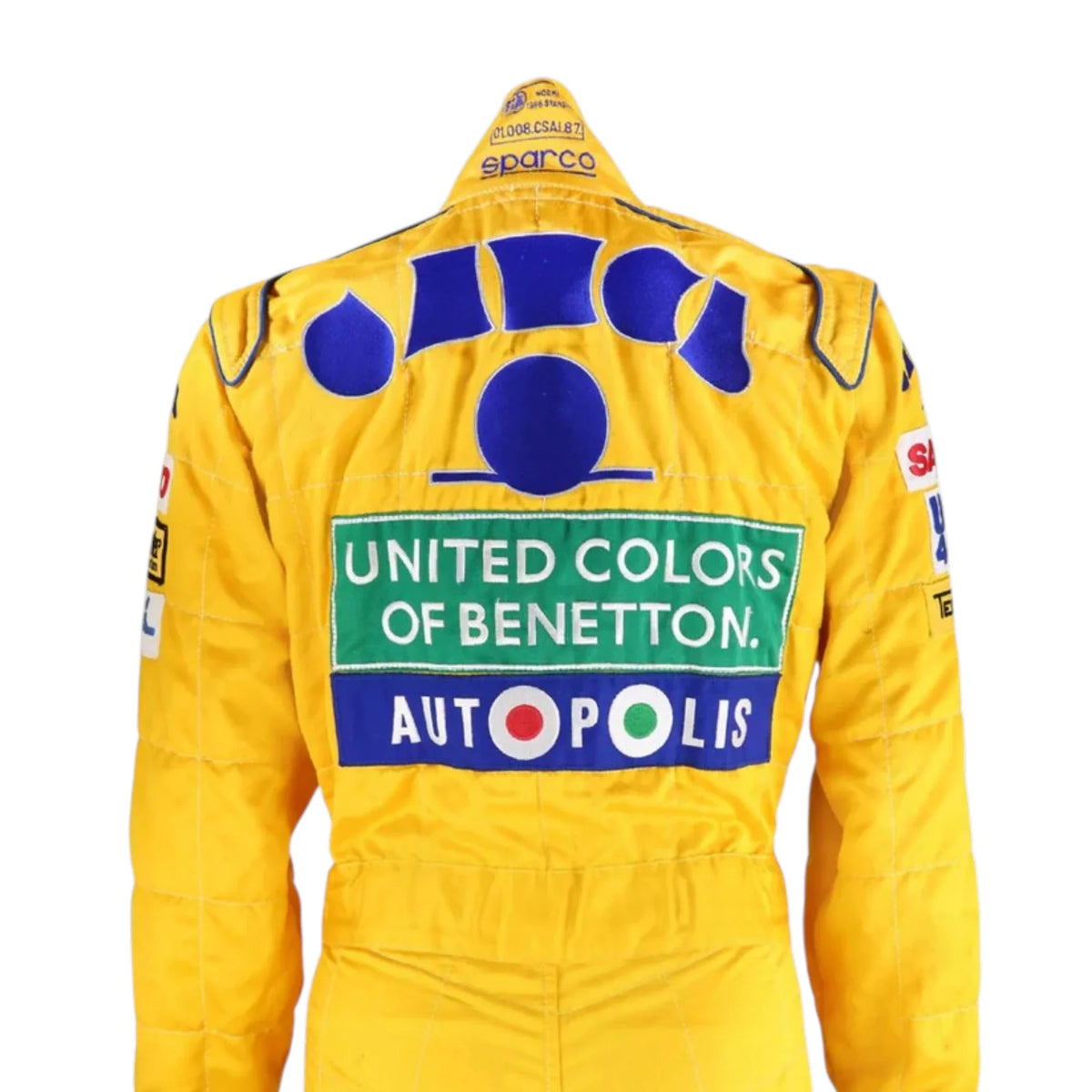 Michael Schumacher 1992 Benetton Belgian GP F1 Racing Suit - Barirah Racewear image 3