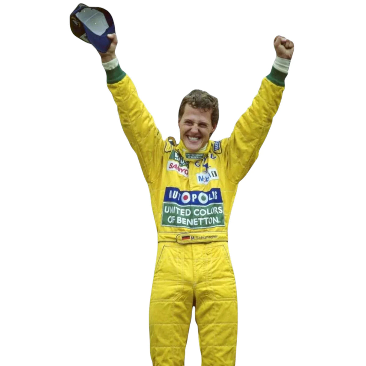 Michael Schumacher 1992 Benetton Belgian GP F1 Racing Suit - Barirah Racewear image 6