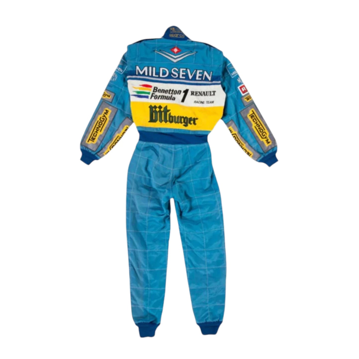 Michael Schumacher 1995 Benetton F1 Racing Suit - Barirah Racewear image 2