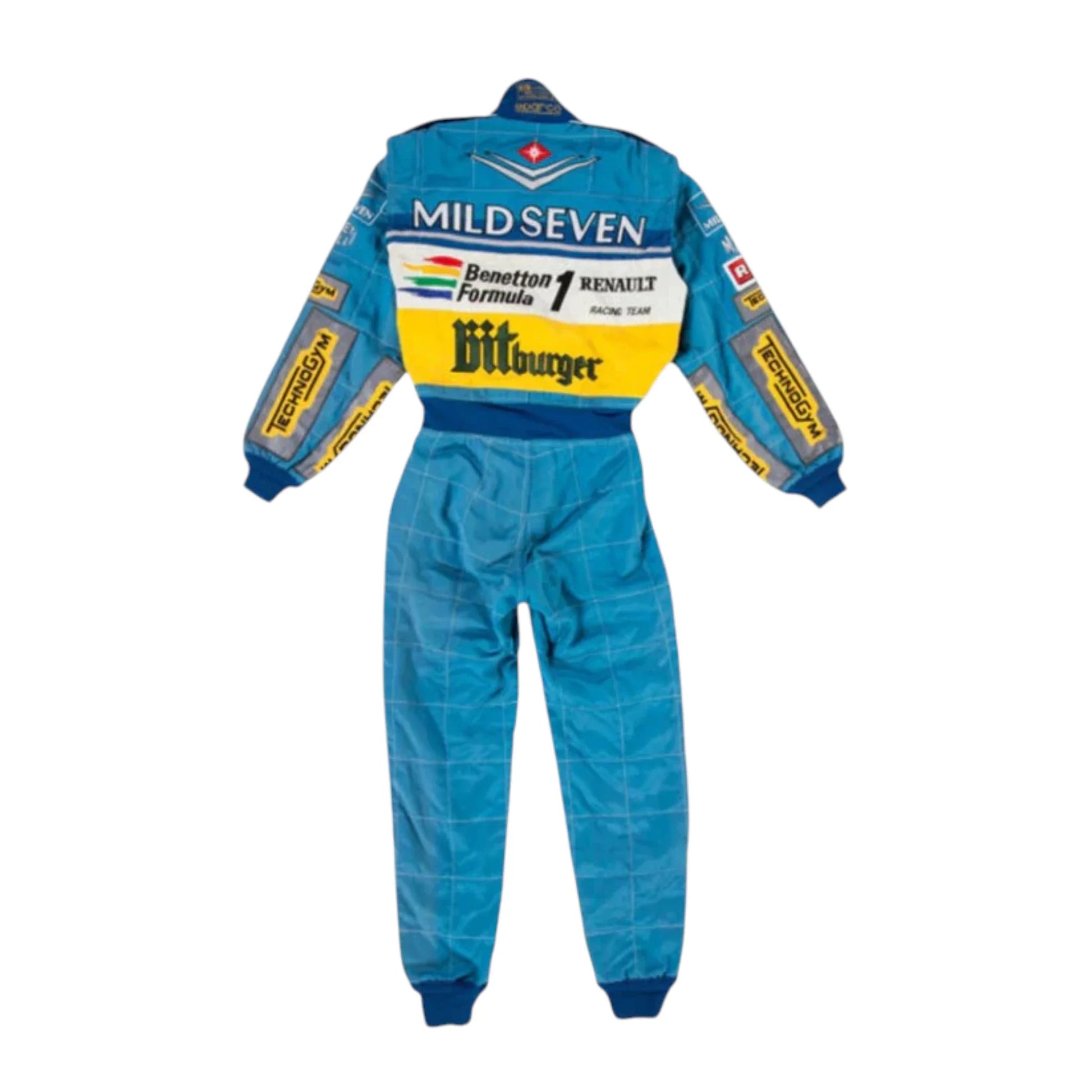 Michael Schumacher 1995 Benetton F1 Racing Suit - Barirah Racewear image 2