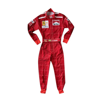 Michael Schumacher 1996 Ferrari F1 Racing Suit - Barirah Racewear image 1