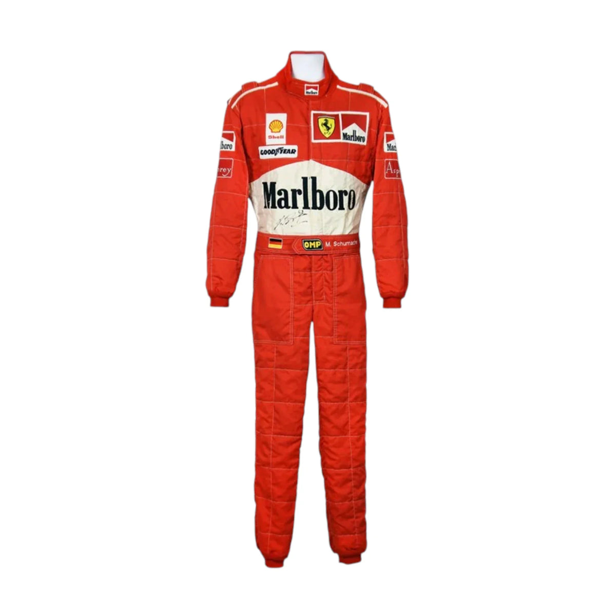 Michael Schumacher 1997 Ferrari F1 Racing Suit - Barirah Racewear image 1