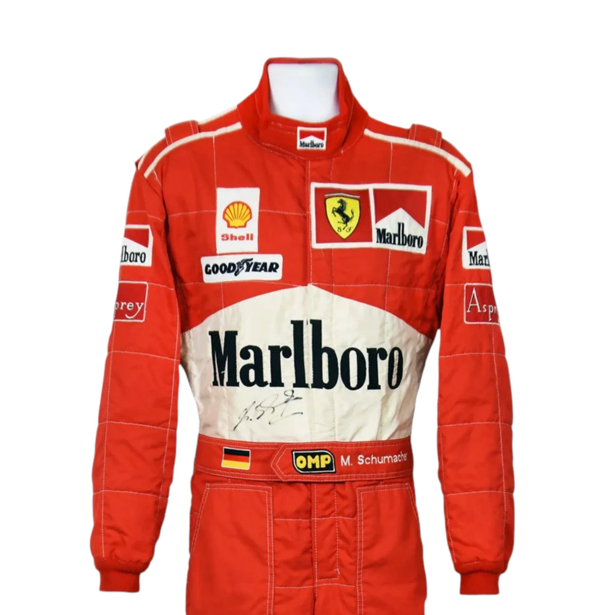 Michael Schumacher 1997 Ferrari F1 Racing Suit - Barirah Racewear image 3