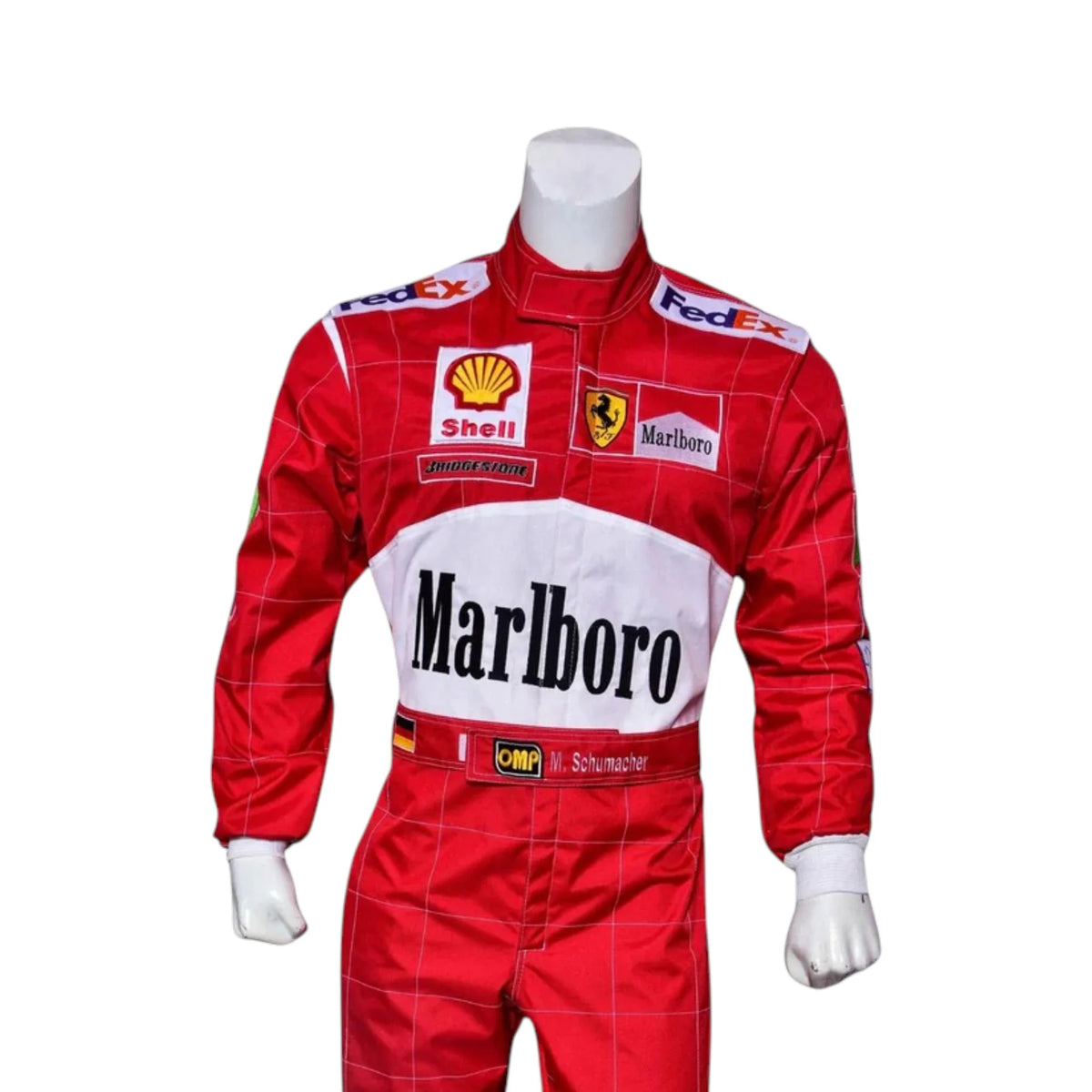 Michael Schumacher 2000 Ferrari F1 Racing Suit - Barirah Racewear image 3