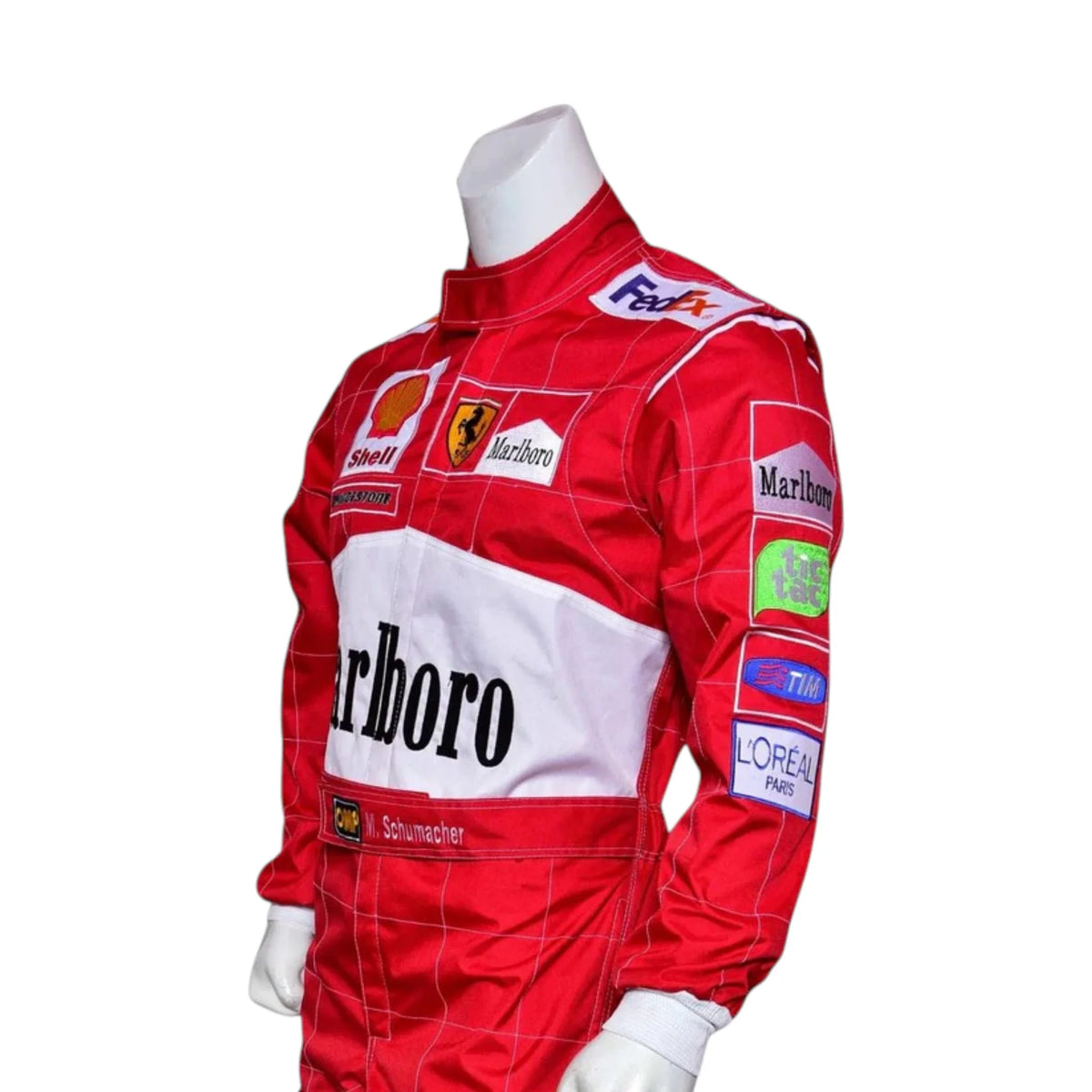 Michael Schumacher 2000 Ferrari F1 Racing Suit - Barirah Racewear image 5