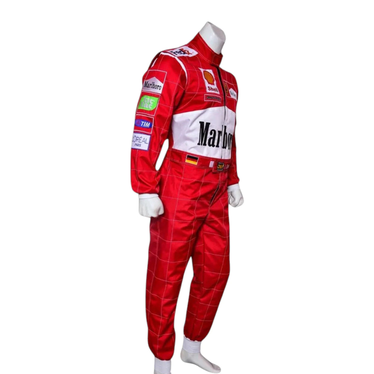 Michael Schumacher 2001 Ferrari Belgian GP F1 Racing Suit - Barirah Racewear image 6