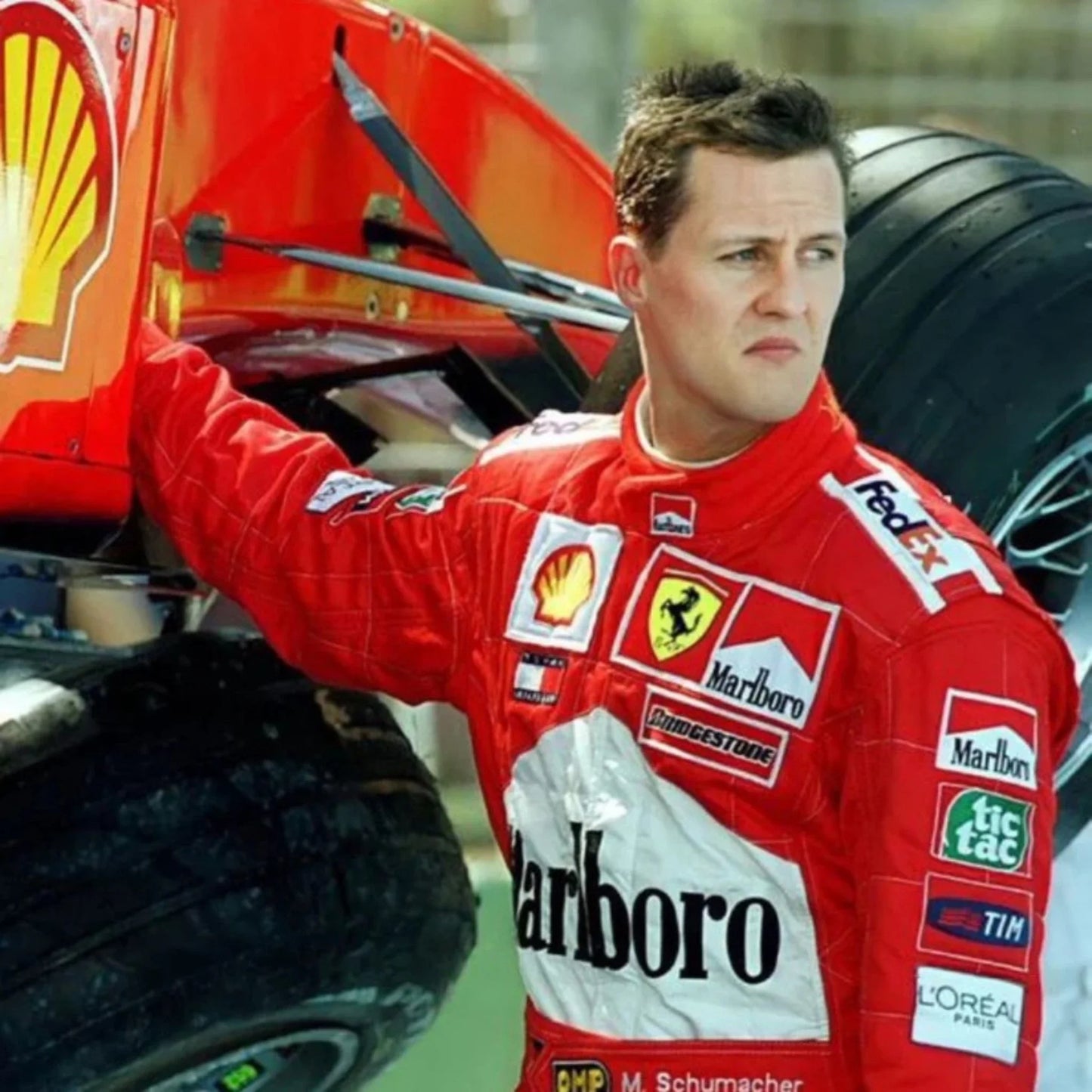 Michael Schumacher 2002 Ferrari F1 Racing Suit - Barirah Racewear image 6