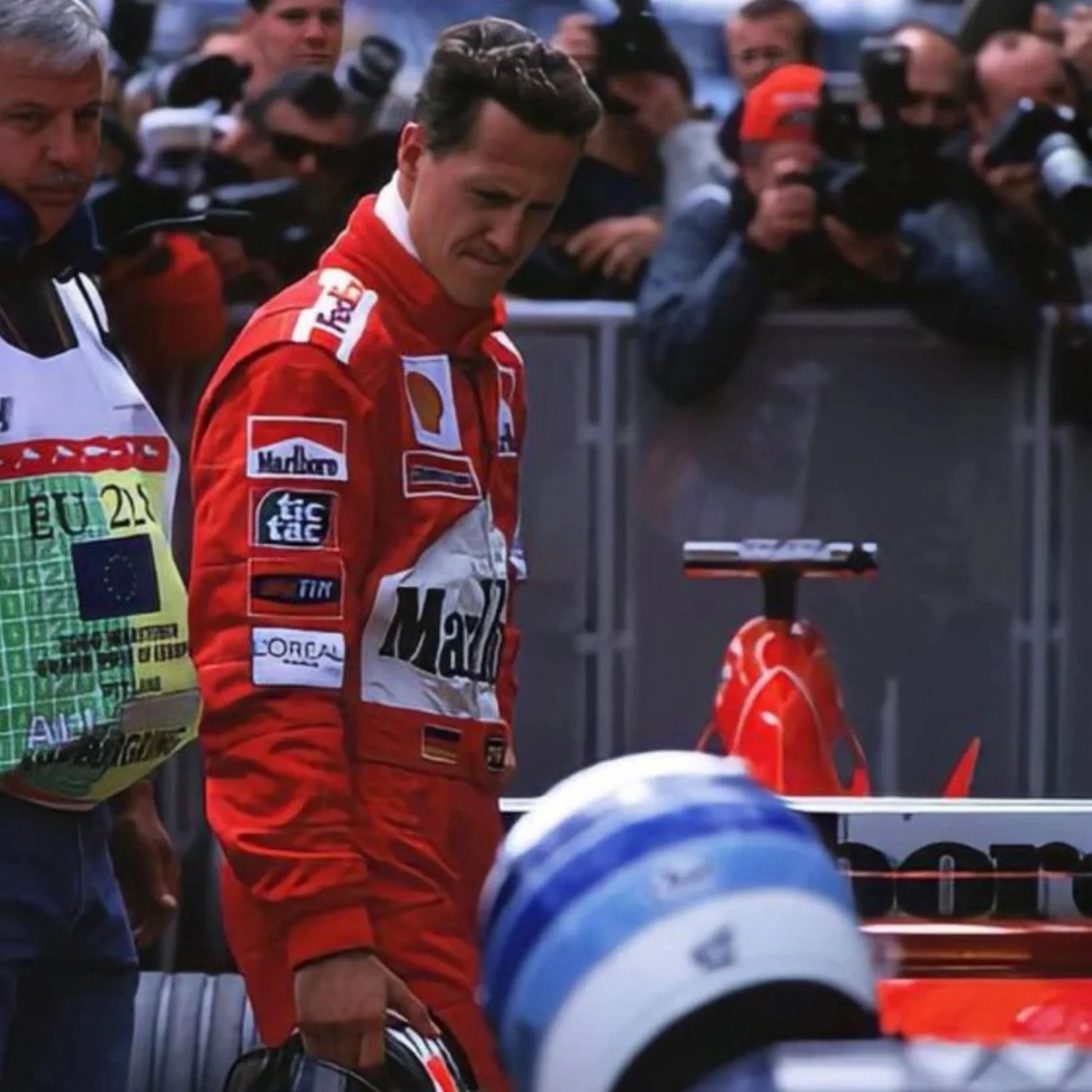 Michael Schumacher 2002 Ferrari F1 Racing Suit - Barirah Racewear image 5