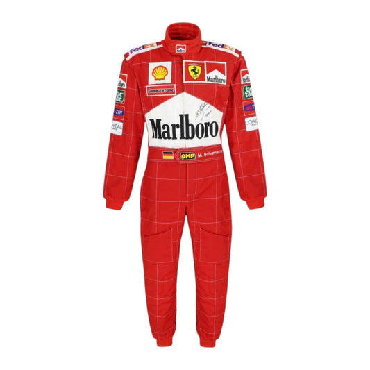 Michael Schumacher 2004 Ferrari F1 Racing Suit - Barirah Racewear image 1