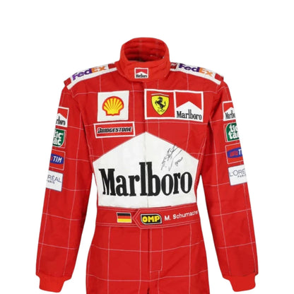 Michael Schumacher 2004 Ferrari F1 Racing Suit - Barirah Racewear image 2