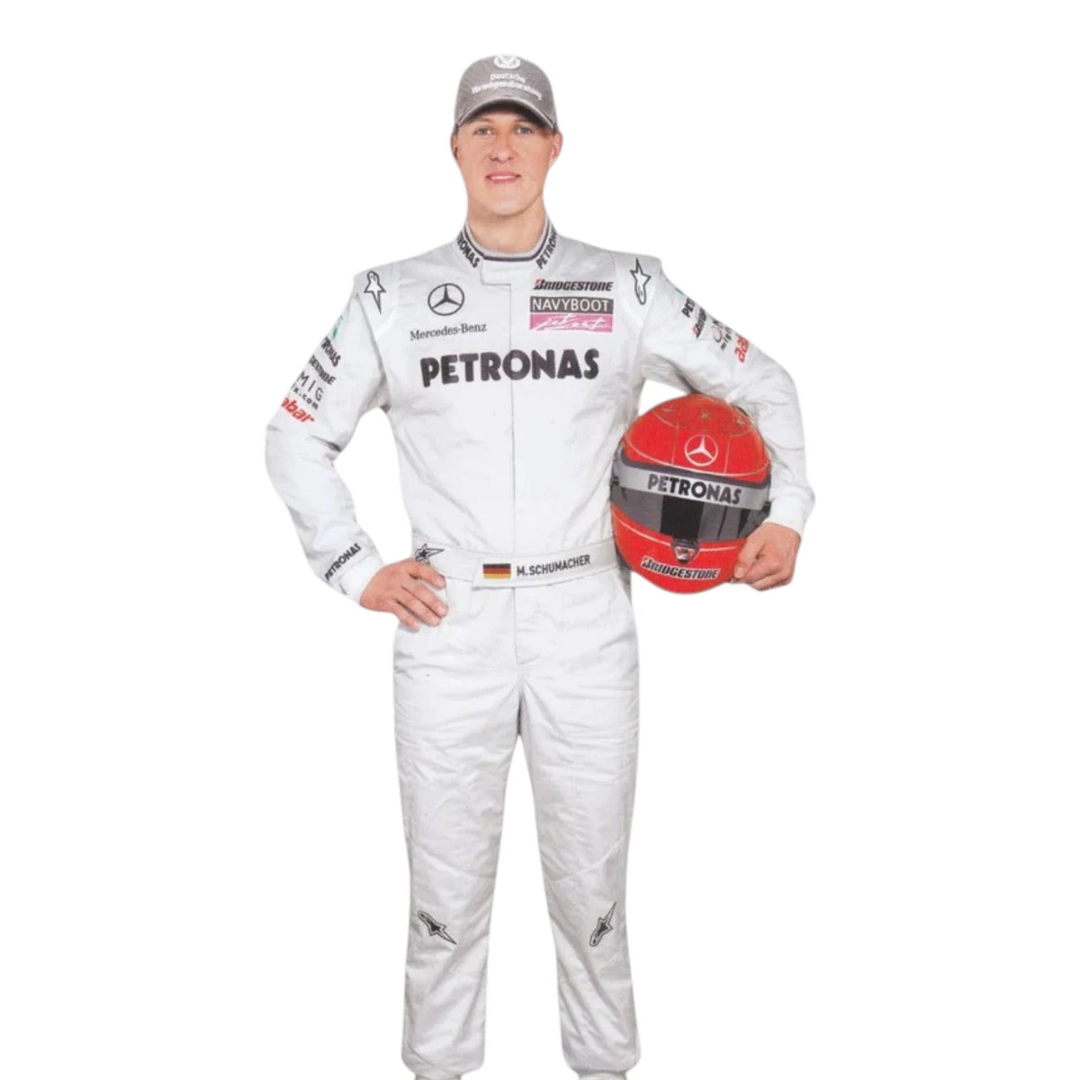 Michael Schumacher 2010 Mercedes-AMG Petronas F1 Racing Suit - Barirah Racewear image 1