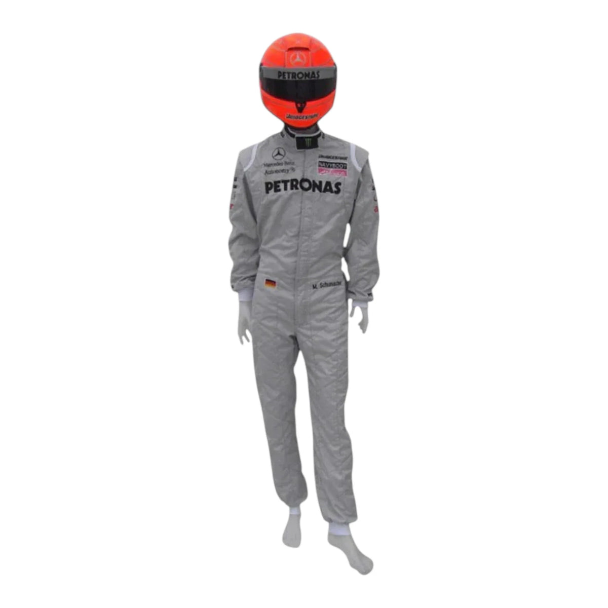 Michael Schumacher 2010 Mercedes-AMG Petronas F1 Racing Suit - Barirah Racewear image 3