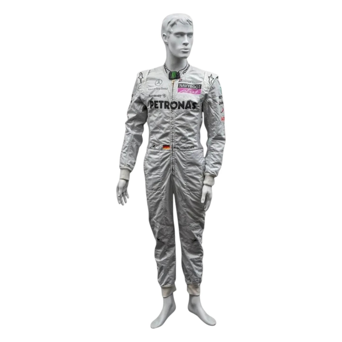 Michael Schumacher 2010 Mercedes-AMG Petronas F1 Racing Suit - Barirah Racewear image 4