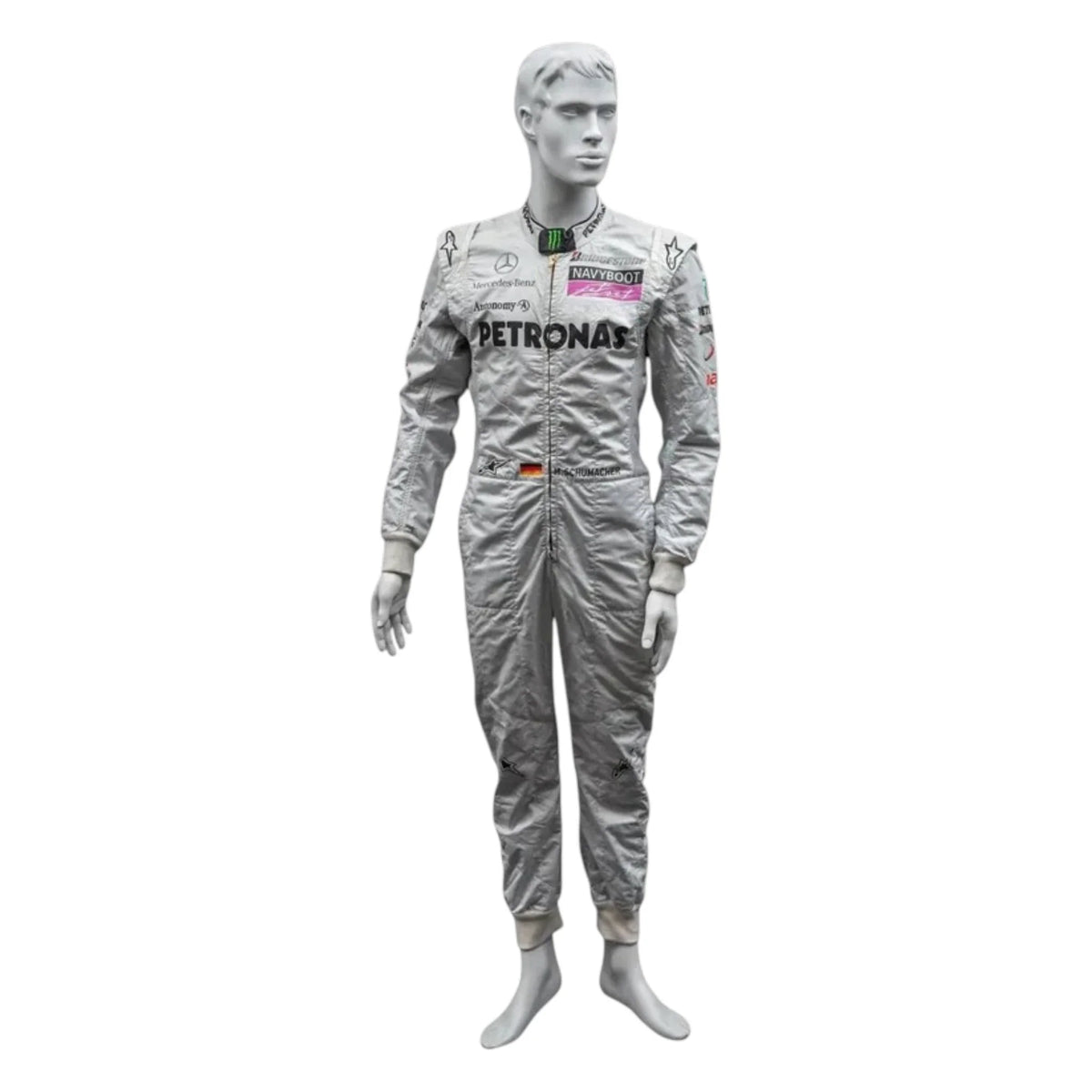 Michael Schumacher 2010 Mercedes-AMG Petronas F1 Racing Suit - Barirah Racewear image 4