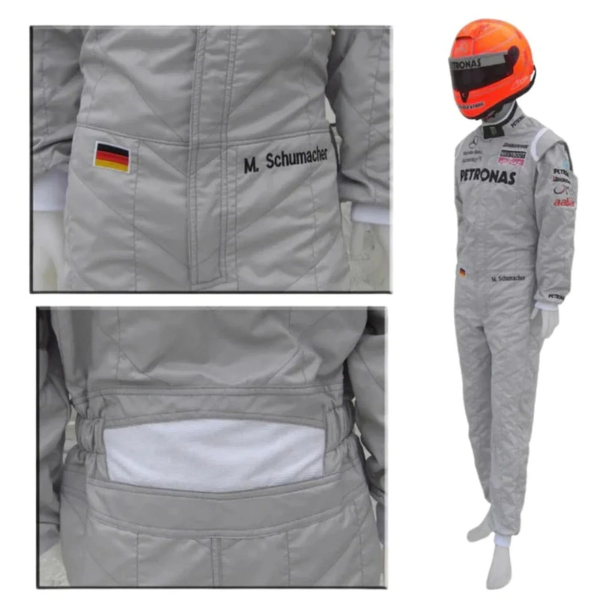 Michael Schumacher 2010 Mercedes-AMG Petronas F1 Racing Suit - Barirah Racewear image 5