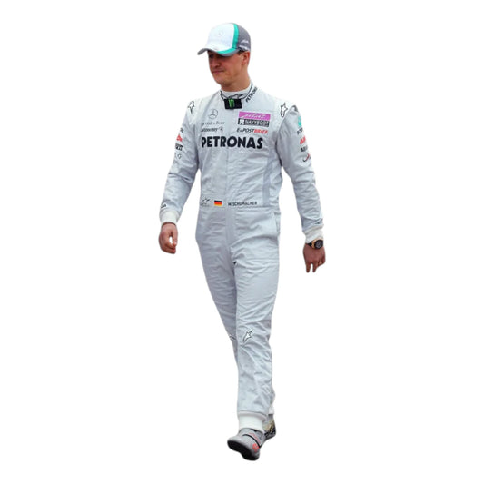 Michael Schumacher 2011 Mercedes-AMG Petronas F1 Racing Suit - Barirah Racewear image 1