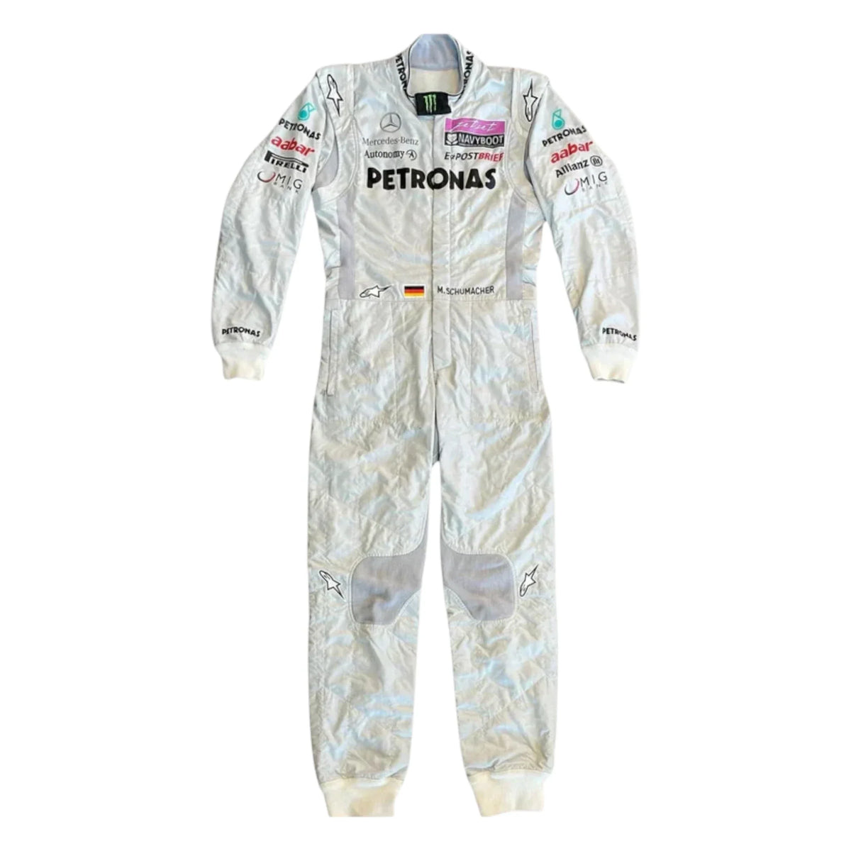 Michael Schumacher 2011 Mercedes-AMG Petronas F1 Racing Suit - Barirah Racewear image 2