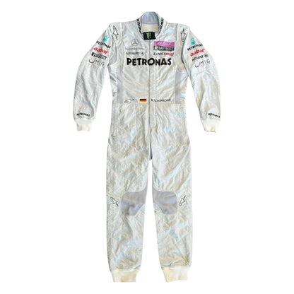 Michael Schumacher 2011 Mercedes-AMG Petronas F1 Racing Suit - Barirah Racewear image 2