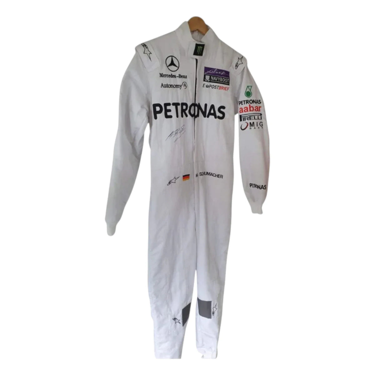 Michael Schumacher 2011 Mercedes-AMG Petronas F1 Racing Suit - Barirah Racewear image 3