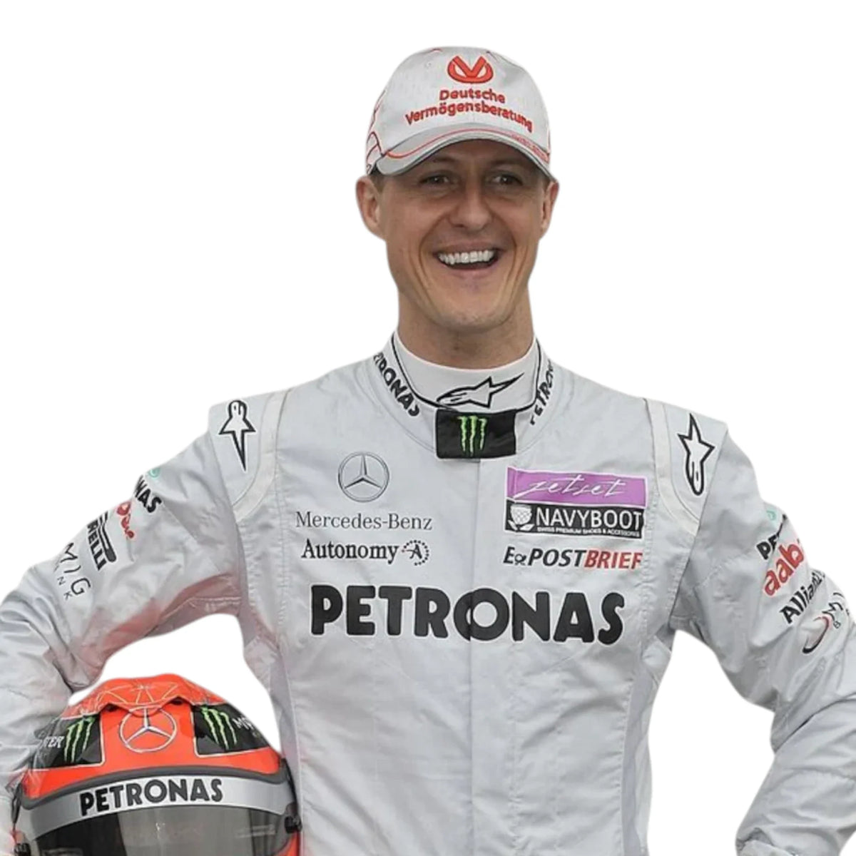 Michael Schumacher 2011 Mercedes-AMG Petronas F1 Racing Suit - Barirah Racewear image 4