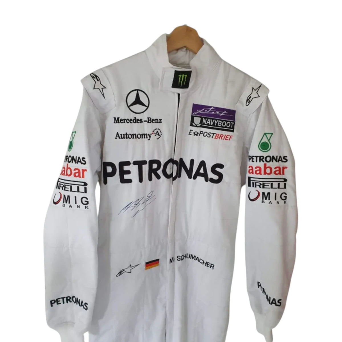 Michael Schumacher 2011 Mercedes-AMG Petronas F1 Racing Suit - Barirah Racewear image 5