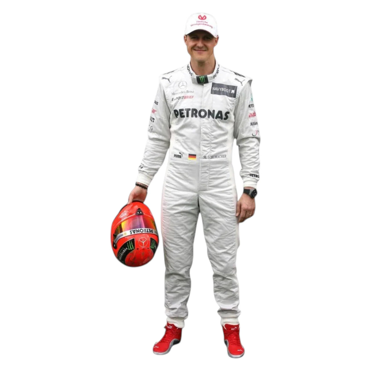 Michael Schumacher 2012 Mercedes-AMG Petronas F1 Racing Suit - Barirah Racewear image 1