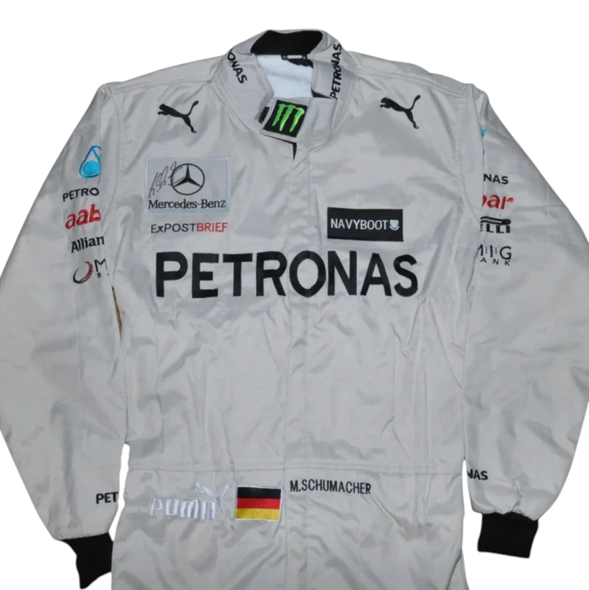 Michael Schumacher 2012 Mercedes-AMG Petronas F1 Racing Suit - Barirah Racewear image 4