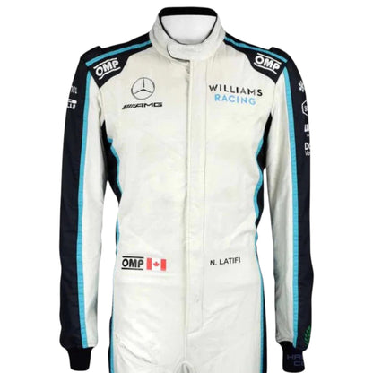 Nicholas Latifi 2021 Williams F1 Race Suit - Barirah Racewear image 1