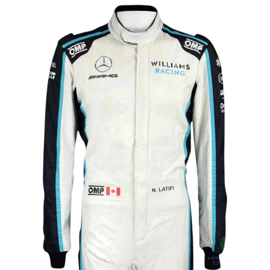 Nicholas Latifi 2021 Williams F1 Race Suit - Barirah Racewear image 1