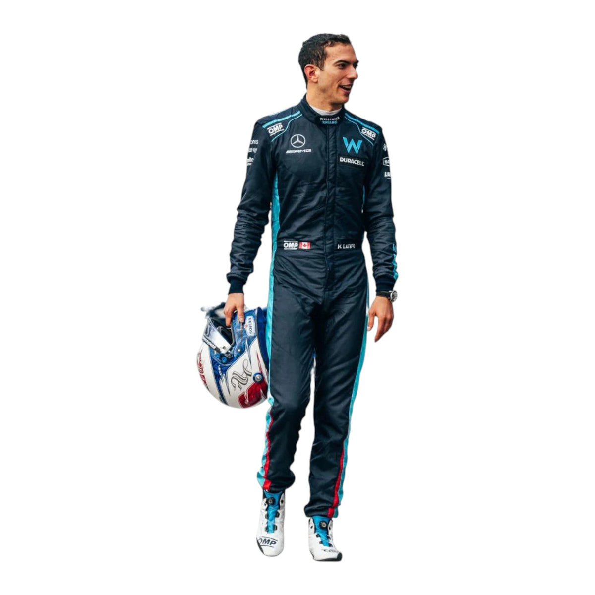 Nicholas Latifi 2022 Williams F1 Race Suit - Barirah Racewear image 2
