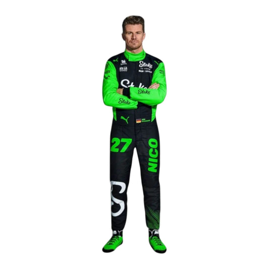 Nico Hülkenberg 2025 Kick Sauber F1 Race Suit - Barirah Racewear image 1