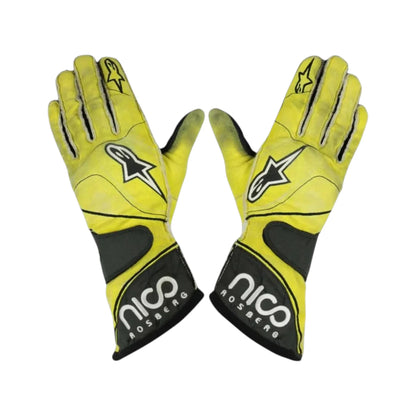 Nico Rosberg 2011 Mercedes-AMG Petronas F1 Racing Gloves - Barirah Racewear image 1
