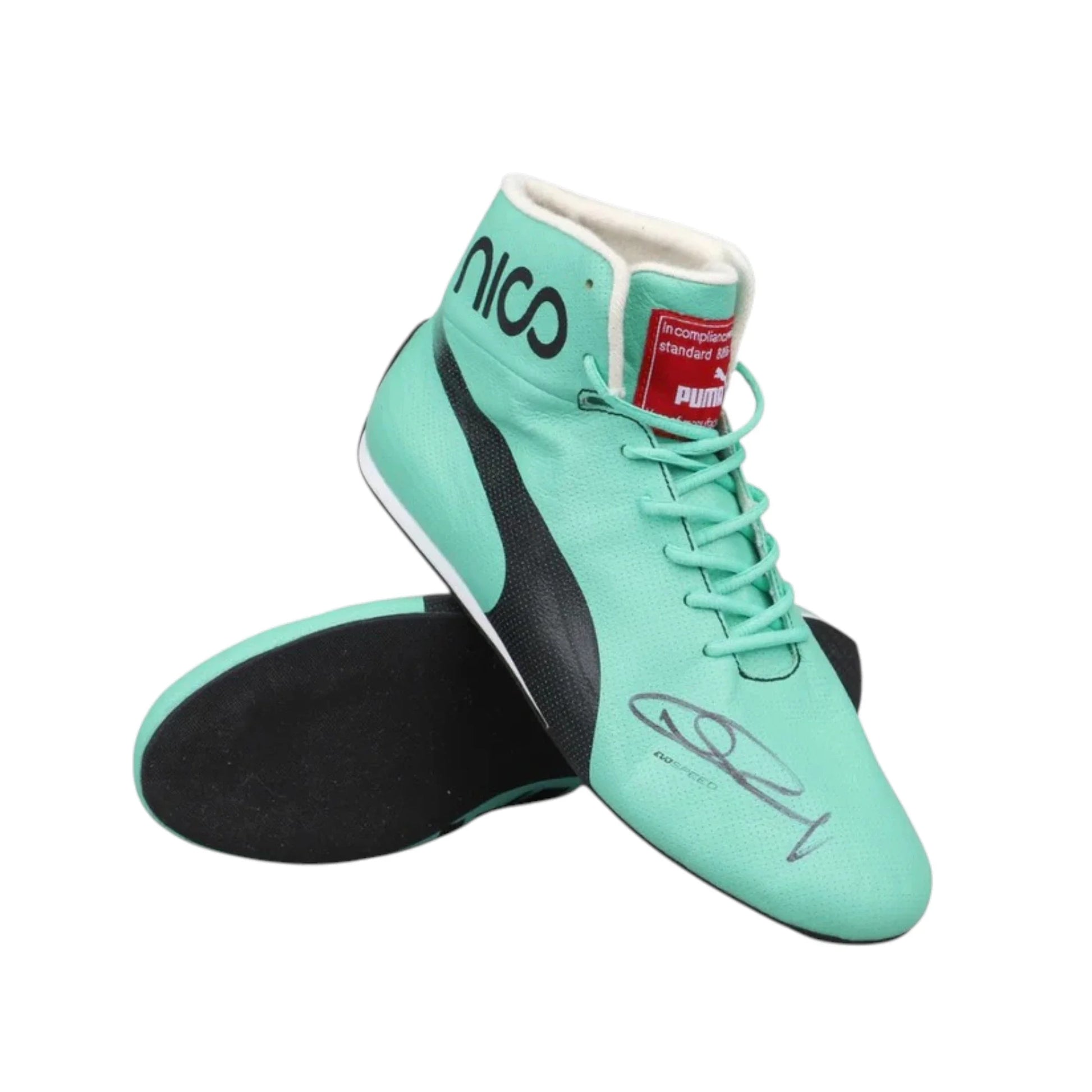 Nico Rosberg 2016 Mercedes-AMG Petronas F1 Racing Shoes - Barirah Racewear image 2