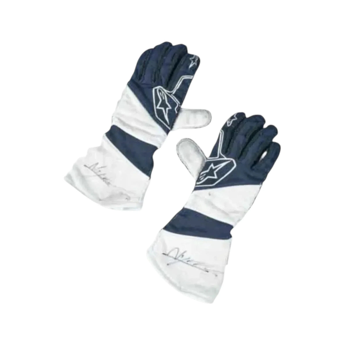 Nyck de Vries 2022 Williams F1 Racing Gloves - Barirah Racewear image 1