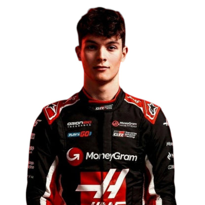 Oliver Bearman 2025 Haas F1 Race Suit - Barirah Racewear image 1