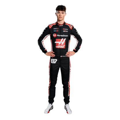 Oliver Bearman 2025 Haas F1 Race Suit - Barirah Racewear image 3