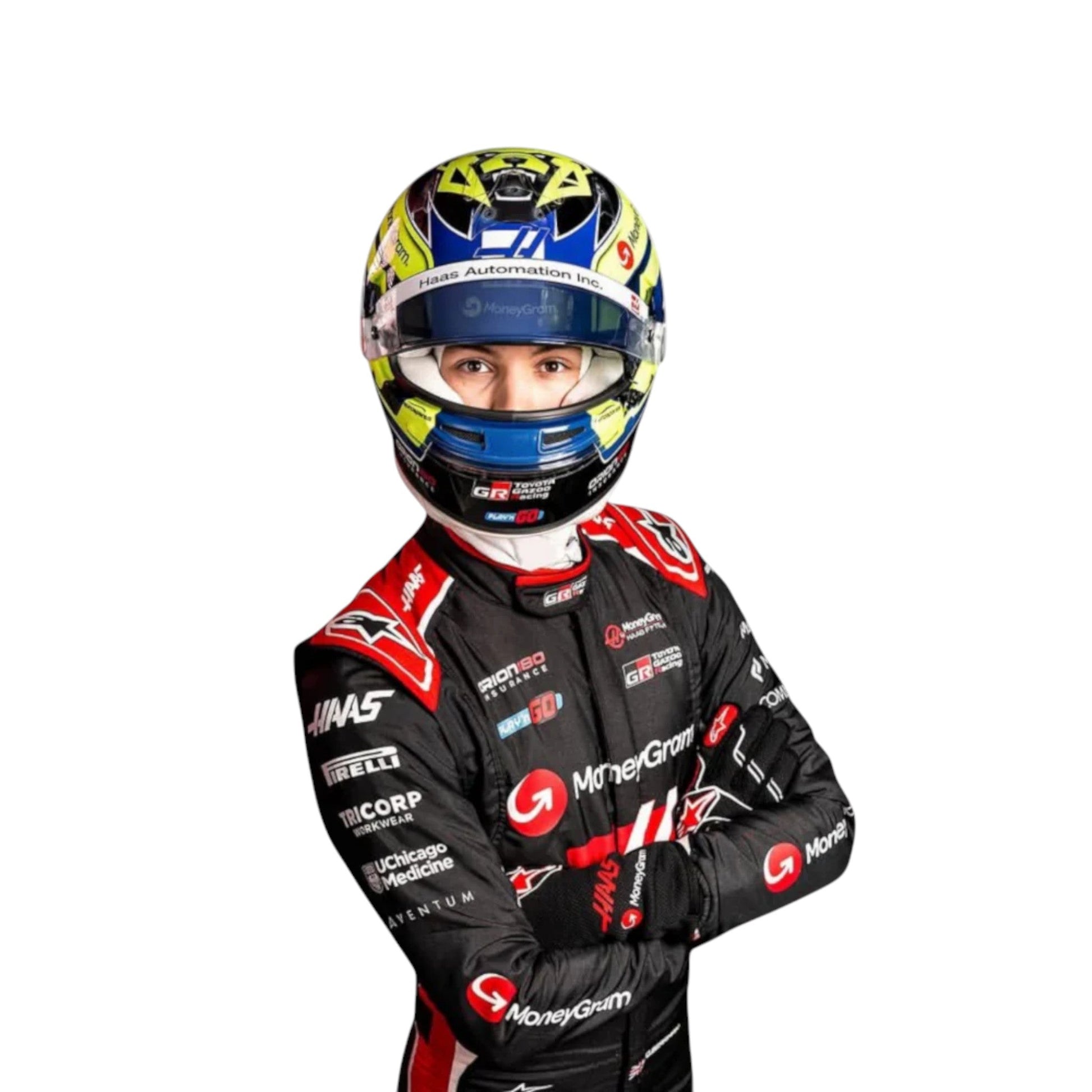 Oliver Bearman 2025 Haas F1 Race Suit - Barirah Racewear image 4